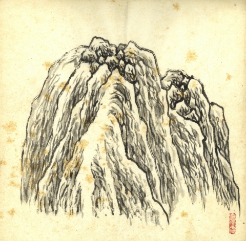 披麻皴山12