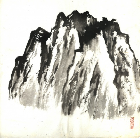 披麻皴山15